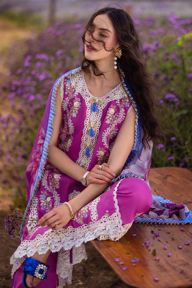 Mushq | Hemline The Secret Garden | ENCHANTED BLOOM - Pakistani Designer Dress - by Mushq | Type: Luxury - 100% Original at Saira Sultan