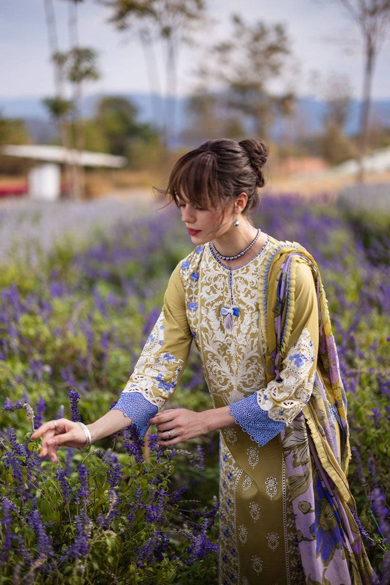 Mushq | Hemline The Secret Garden | MYSTICAL FERN - Pakistani Designer Dress - by Mushq | Type: Luxury - 100% Original at Saira Sultan