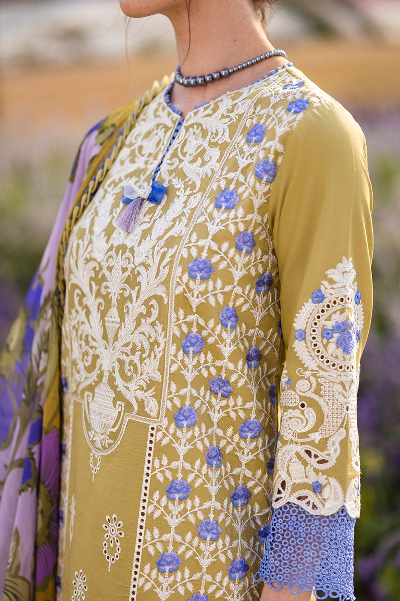 Mushq | Hemline The Secret Garden | MYSTICAL FERN - Pakistani Designer Dress - by Mushq | Type: Luxury - 100% Original at Saira Sultan