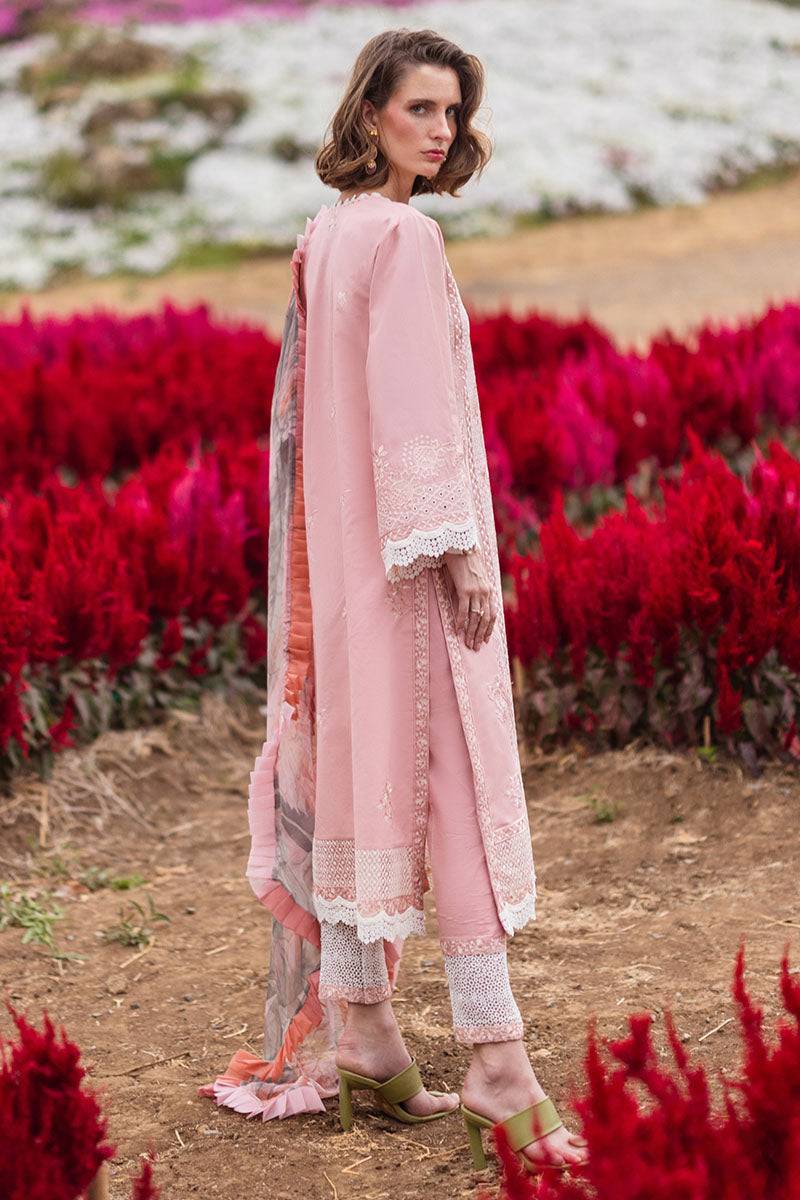 Mushq | Hemline The Secret Garden | ROSEWOOD - Pakistani Designer Dress - by Mushq | Type: Luxury - 100% Original at Saira Sultan