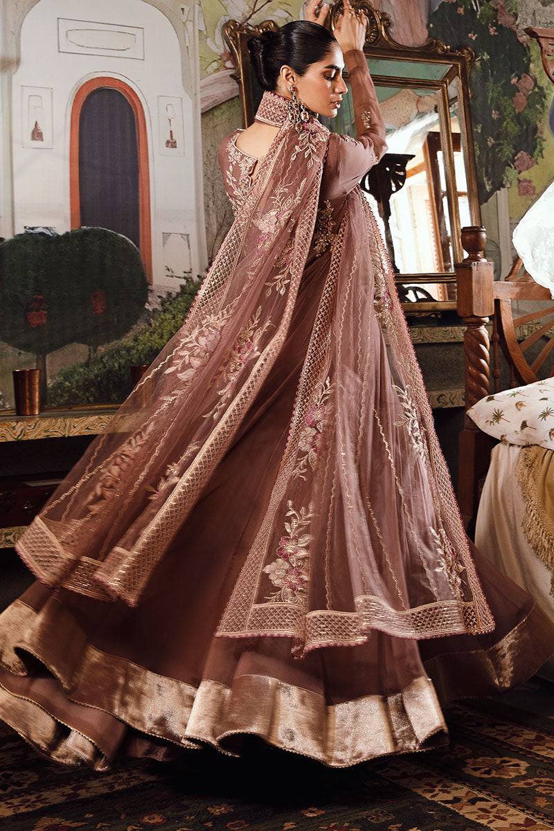 Mushq | Irha Kalidaar Chiffon Pret | ZEYA - Pakistani Designer Dress - by Mushq | Type: Formal - 100% Original at Saira Sultan
