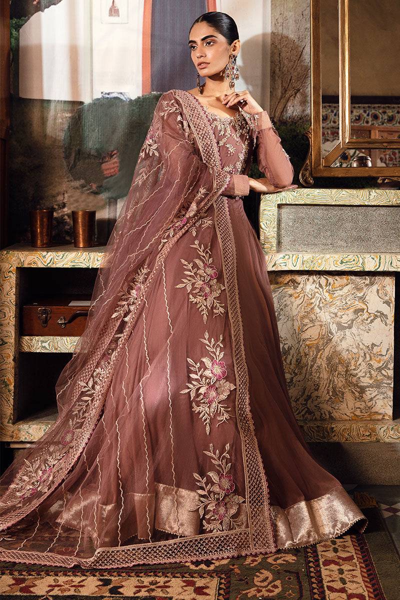 Mushq | Irha Kalidaar Chiffon Pret | ZEYA - Pakistani Designer Dress - by Mushq | Type: Formal - 100% Original at Saira Sultan