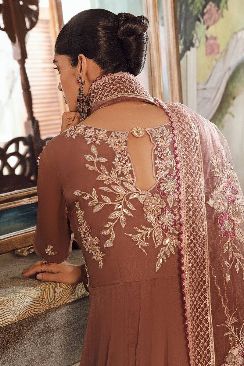 Mushq | Irha Kalidaar Chiffon Pret | ZEYA - Pakistani Designer Dress - by Mushq | Type: Formal - 100% Original at Saira Sultan