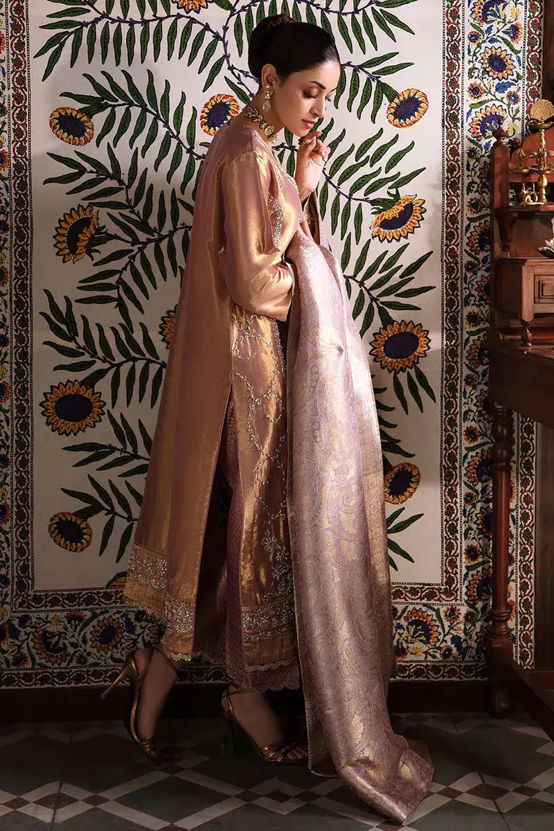 Mushq | Sunehri Anmol Edit | Nurah - Pakistani Designer Dress - by Mushq | Type: Bridal - 100% Original at Saira Sultan