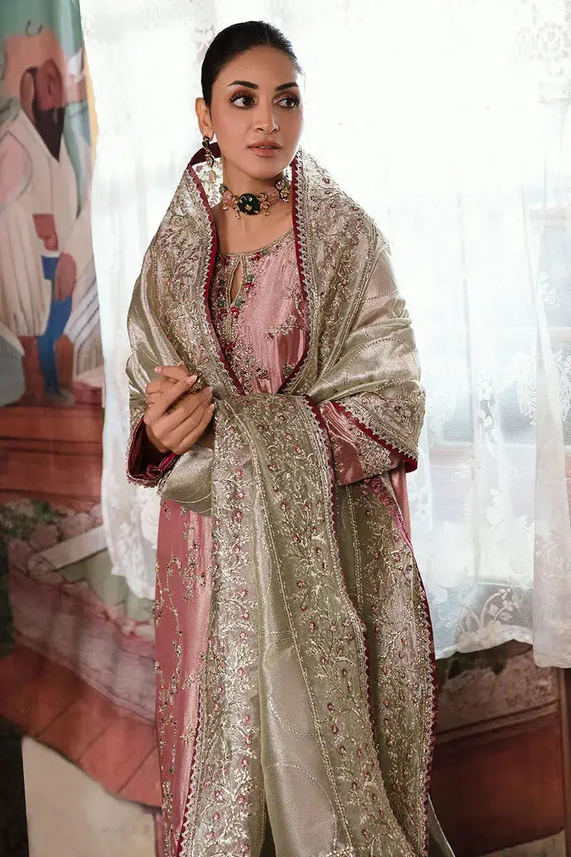 Mushq | Sunehri Anmol Edit | Lamia - Pakistani Designer Dress - by Mushq | Type: Bridal - 100% Original at Saira Sultan