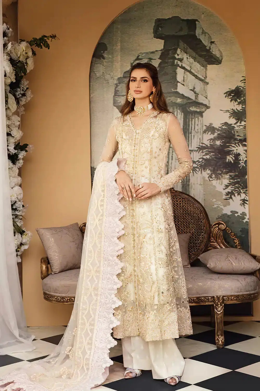 Mysie by Tahira | Arzu Wedding Formals 23 | Rosel - Pakistani Designer Dress - by Mysie by Tahira | Type: Bridal - 100% Original at Saira Sultan