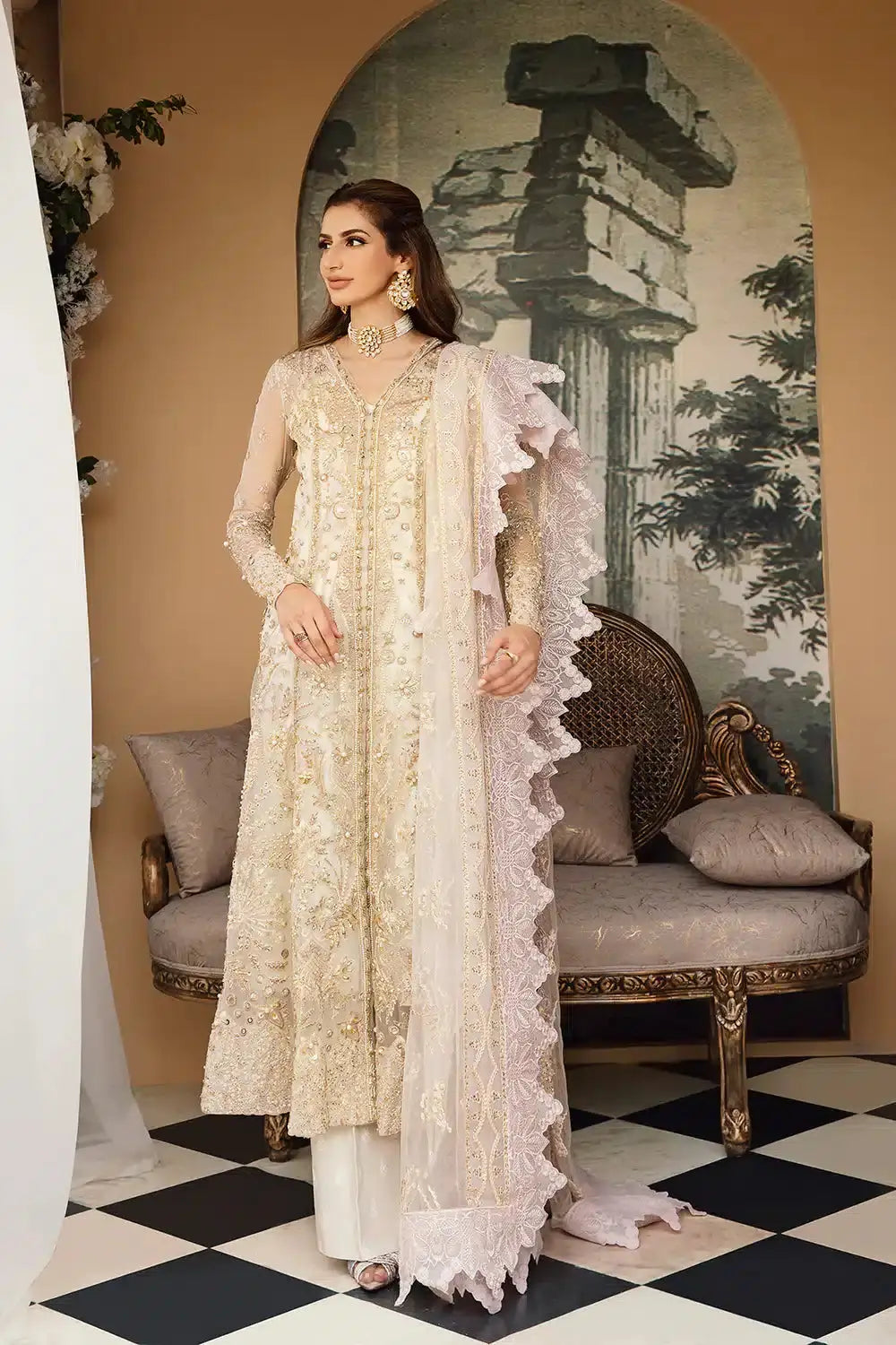 Mysie by Tahira | Arzu Wedding Formals 23 | Rosel - Pakistani Designer Dress - by Mysie by Tahira | Type: Bridal - 100% Original at Saira Sultan