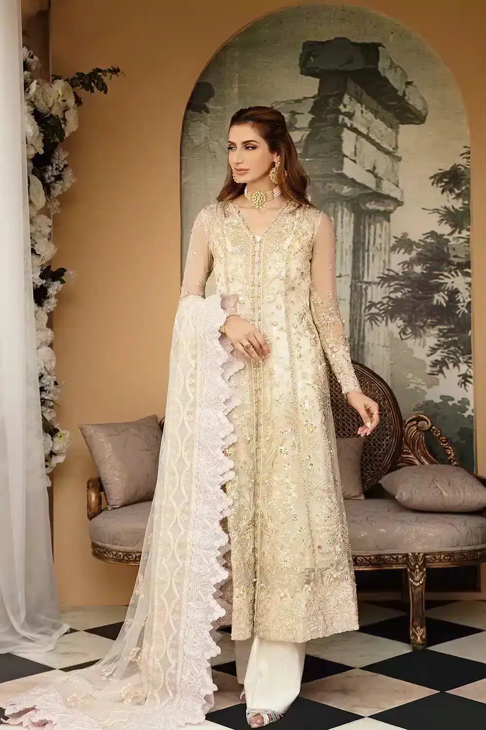 Mysie by Tahira | Arzu Wedding Formals 23 | Rosel - Pakistani Designer Dress - by Mysie by Tahira | Type: Bridal - 100% Original at Saira Sultan