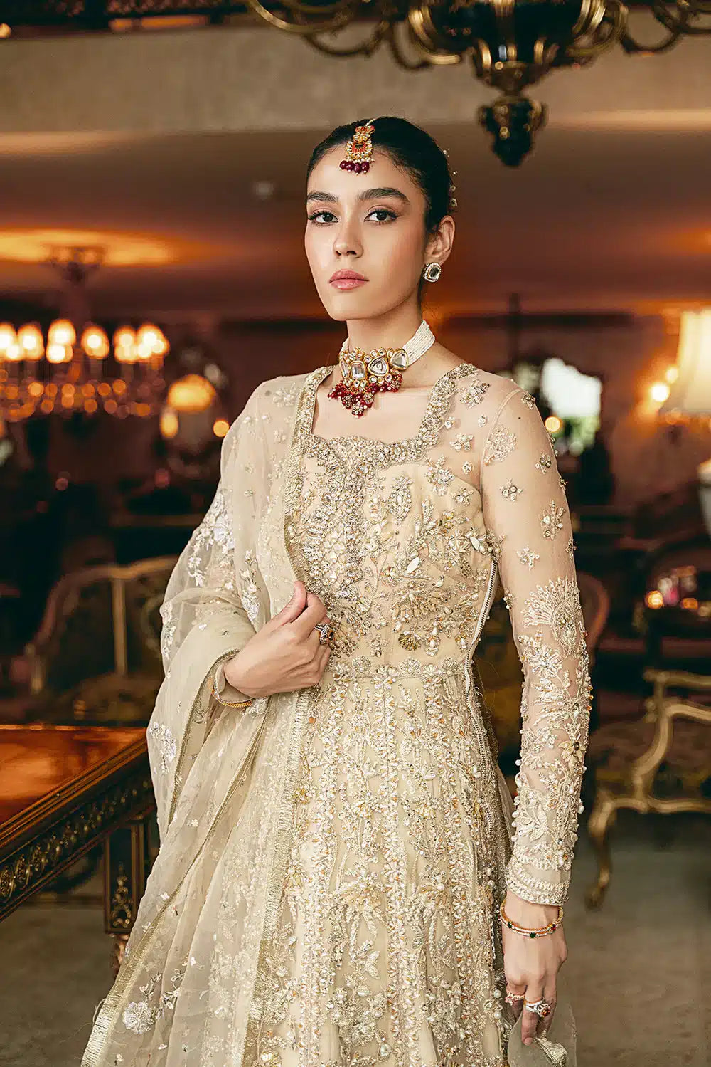 Mysie by Tahira | Arzu Wedding Formals 23 | Zahra - Pakistani Designer Dress - by Mysie by Tahira | Type: Bridal - 100% Original at Saira Sultan