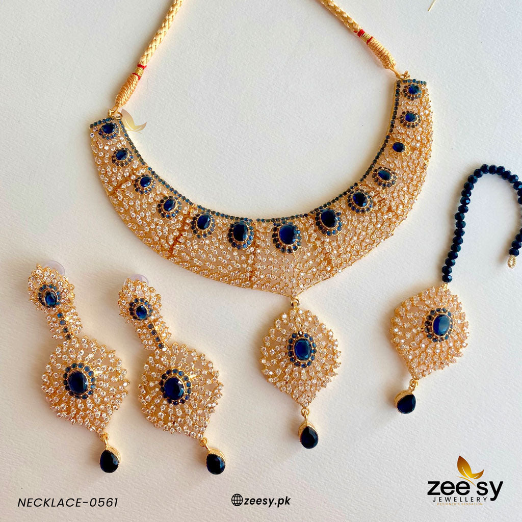 Necklace-0561 Blue