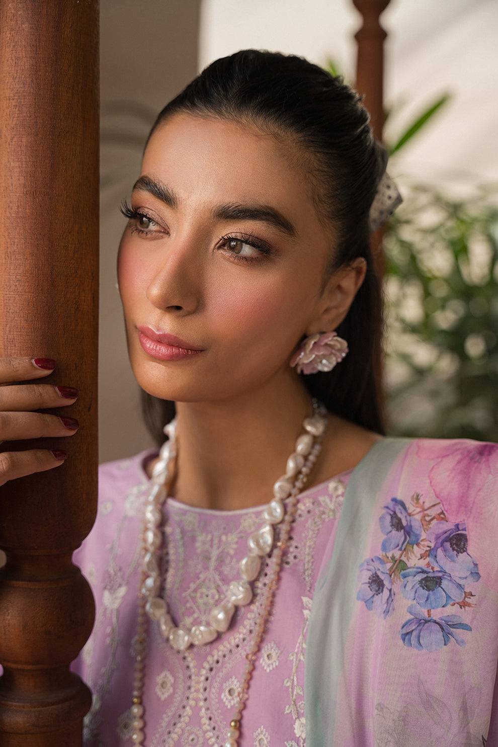 Neeshay | Symphony Luxury Lawn 24 | Serenade - Pakistani Designer Dress - by Neeshay | Type: Luxury - 100% Original at Saira Sultan