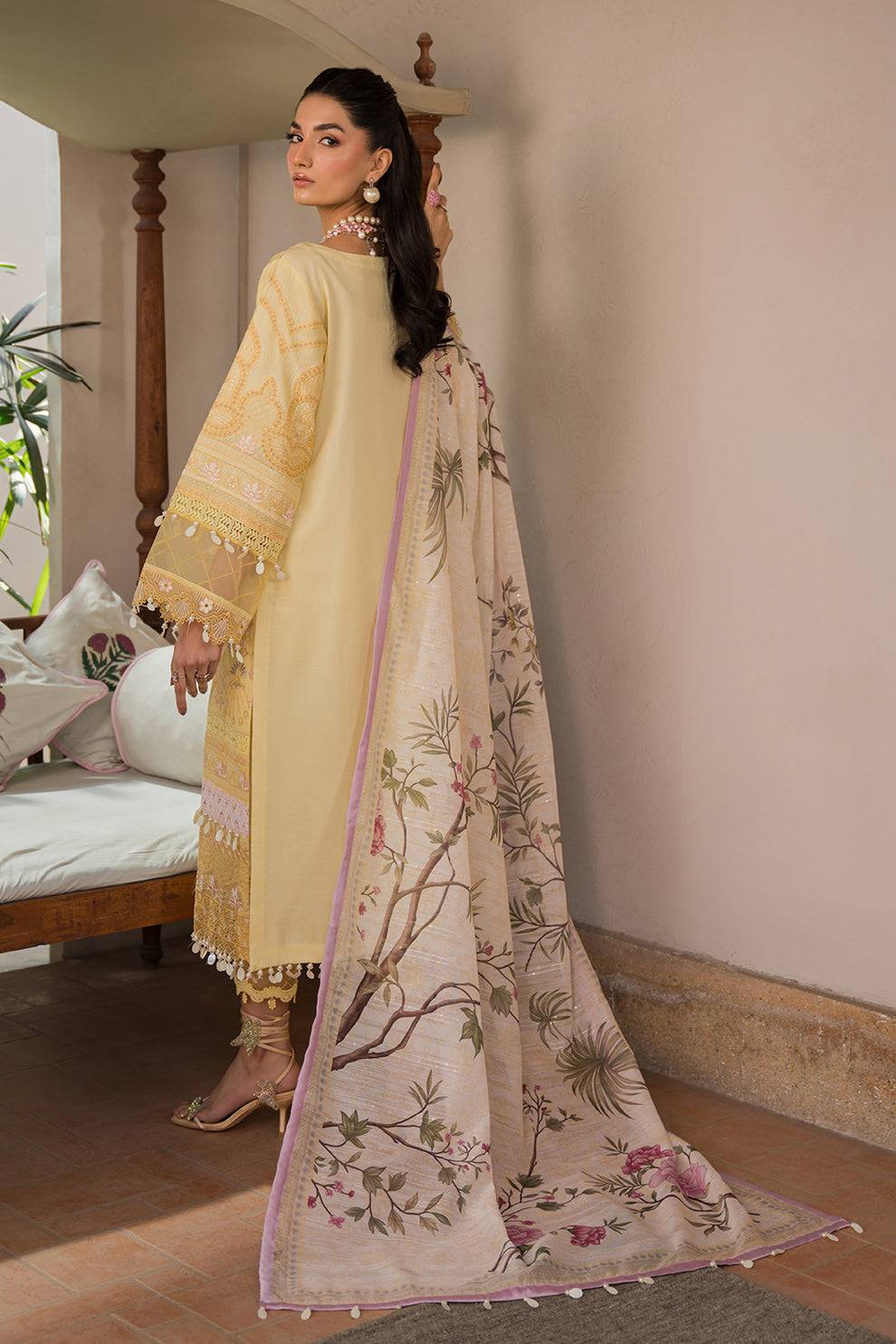 Neeshay | Symphony Luxury Lawn 24 | Sublime - Pakistani Designer Dress - by Neeshay | Type: Luxury - 100% Original at Saira Sultan
