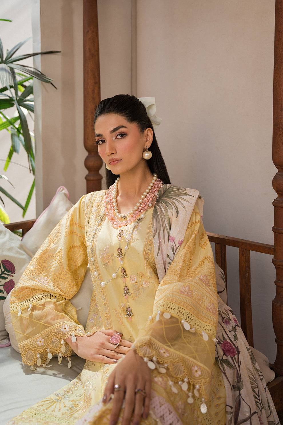 Neeshay | Symphony Luxury Lawn 24 | Sublime - Pakistani Designer Dress - by Neeshay | Type: Luxury - 100% Original at Saira Sultan