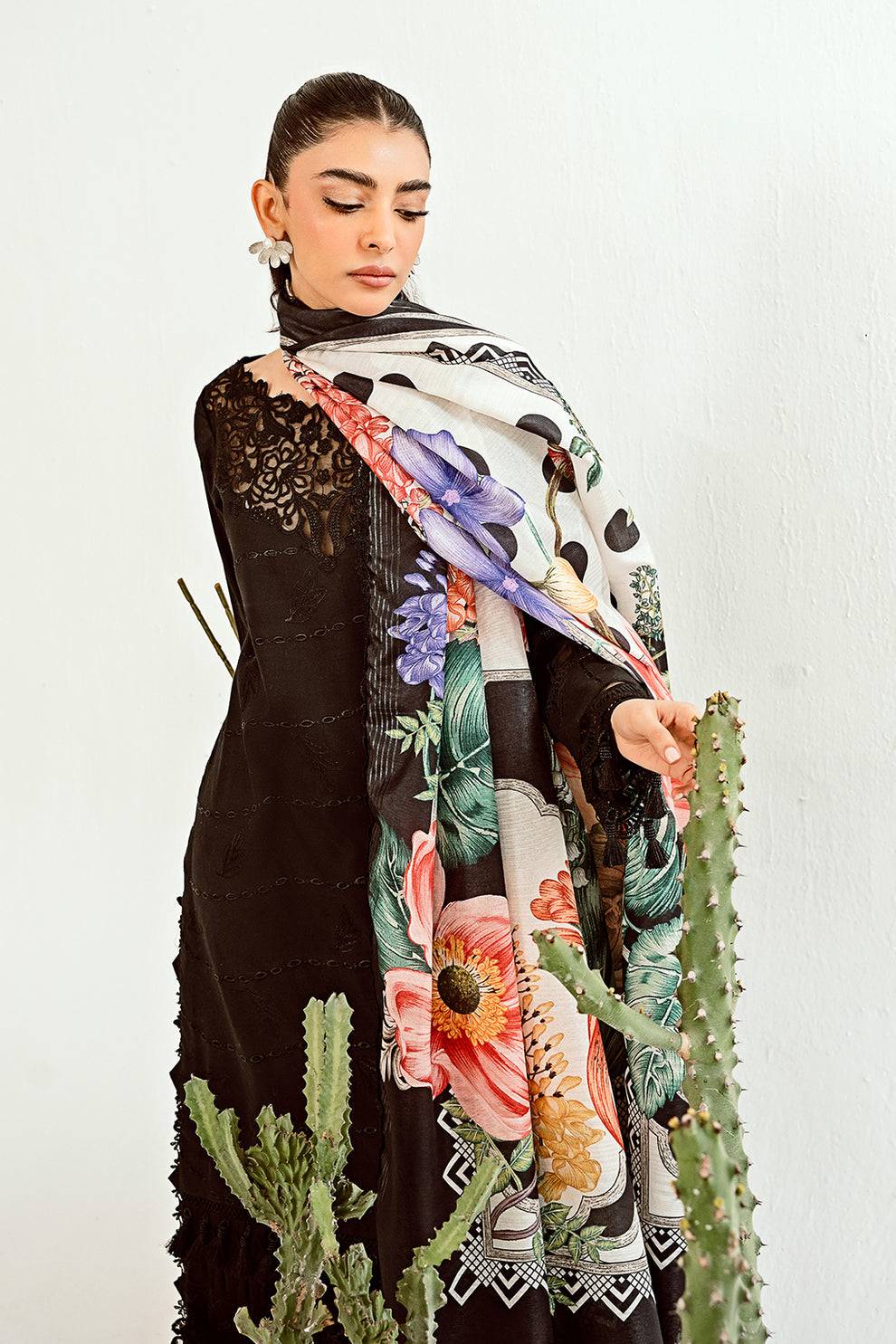 Neeshay | Zoella Lawn Collection | Amara - Pakistani Designer Dress - by Neeshay | Type: Luxury - 100% Original at Saira Sultan