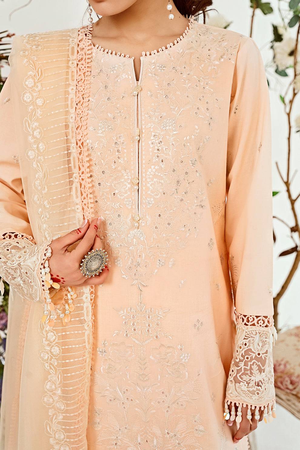 Neeshay | Zoella Lawn Collection | Zephyr - Pakistani Designer Dress - by Neeshay | Type: Luxury - 100% Original at Saira Sultan