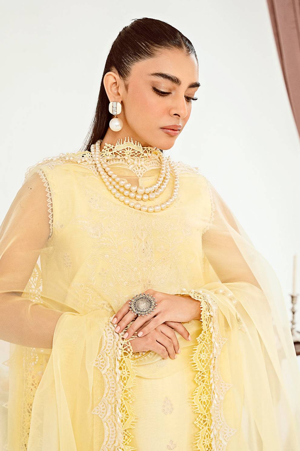 Neeshay | Zoella Lawn Collection | Ophelia - Pakistani Designer Dress - by Neeshay | Type: Luxury - 100% Original at Saira Sultan
