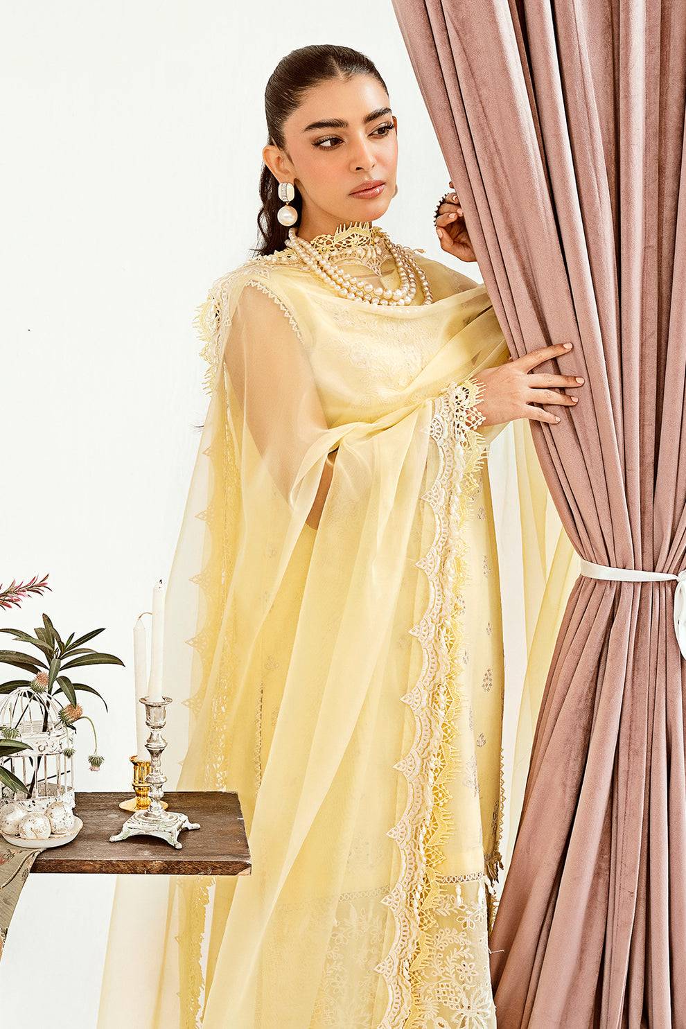 Neeshay | Zoella Lawn Collection | Ophelia - Pakistani Designer Dress - by Neeshay | Type: Luxury - 100% Original at Saira Sultan