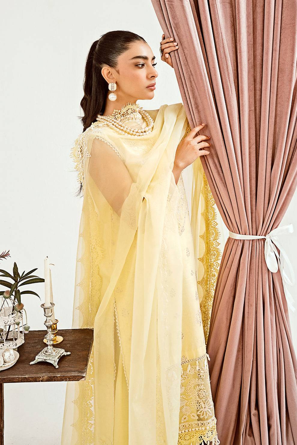 Neeshay | Zoella Lawn Collection | Ophelia - Pakistani Designer Dress - by Neeshay | Type: Luxury - 100% Original at Saira Sultan