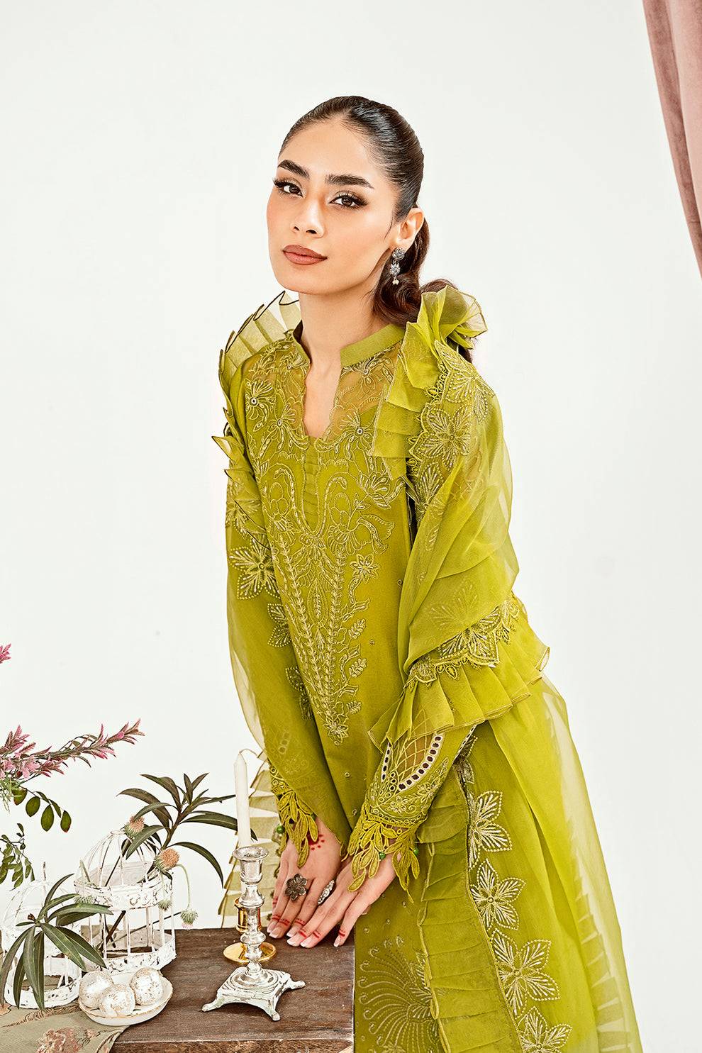 Neeshay | Zoella Lawn Collection | Penelope - Pakistani Designer Dress - by Neeshay | Type: Luxury - 100% Original at Saira Sultan