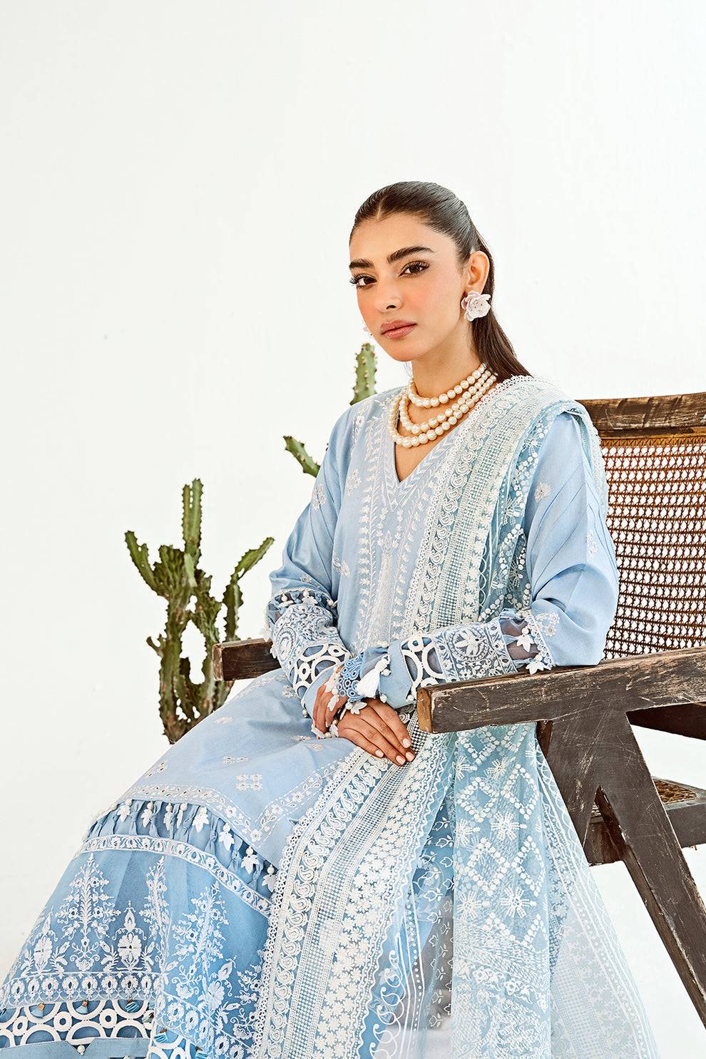 Neeshay | Zoella Lawn Collection | Isla - Pakistani Designer Dress - by Neeshay | Type: Luxury - 100% Original at Saira Sultan