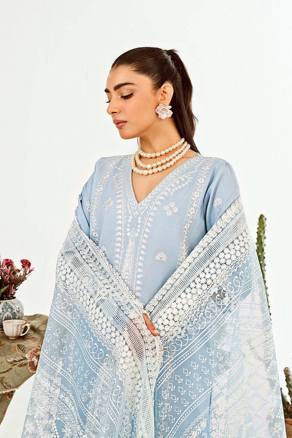 Neeshay | Zoella Lawn Collection | Isla - Pakistani Designer Dress - by Neeshay | Type: Luxury - 100% Original at Saira Sultan