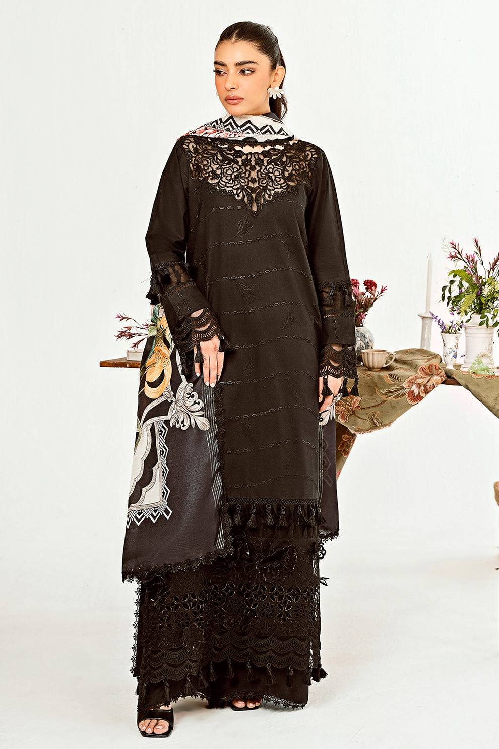 Neeshay | Zoella Lawn Collection | Amara - Pakistani Designer Dress - by Neeshay | Type: Luxury - 100% Original at Saira Sultan