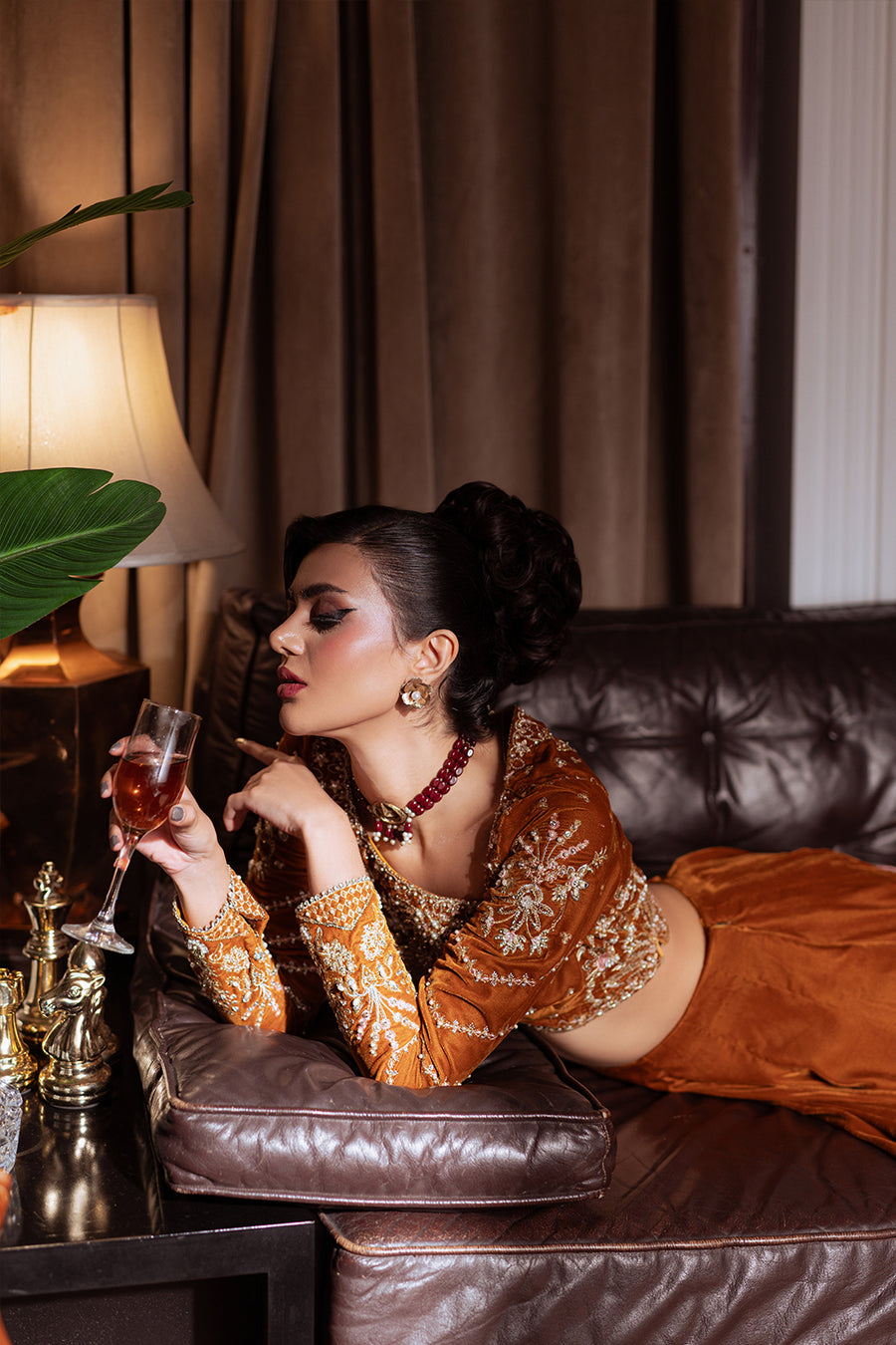 Saira Rizwan | Velvet Pret 25 | AMBERIN-SRVP25-11 by Saira Rizwan - Designer Dress - Type : Ladies Clothes - Available at Saira Sultan - 100% Original