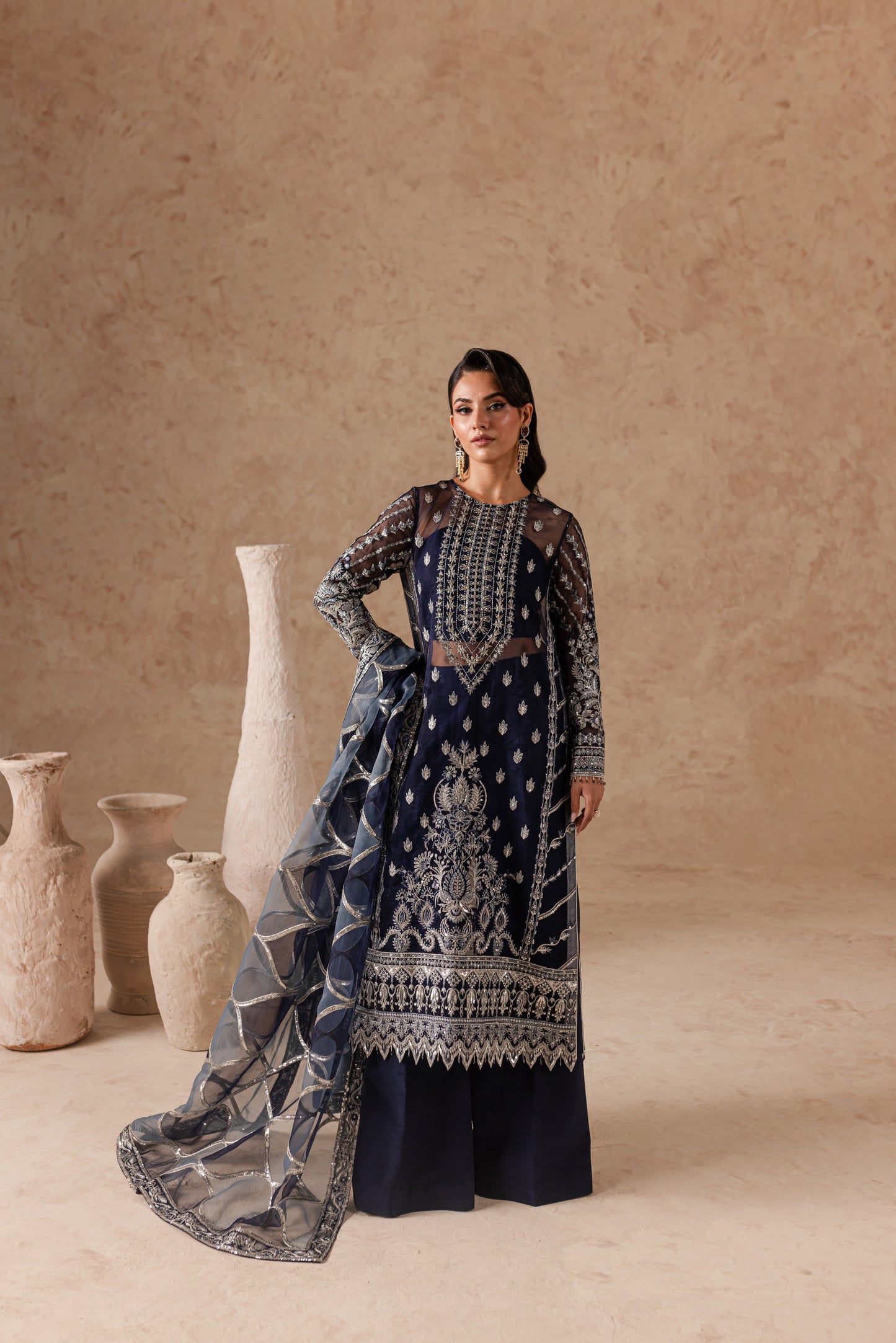 Imran Ramzan | Ch¨rie | Nocturne - Pakistani Designer Dress - by Imran Ramzan | Type: Clothing - 100% Original at Saira Sultan
