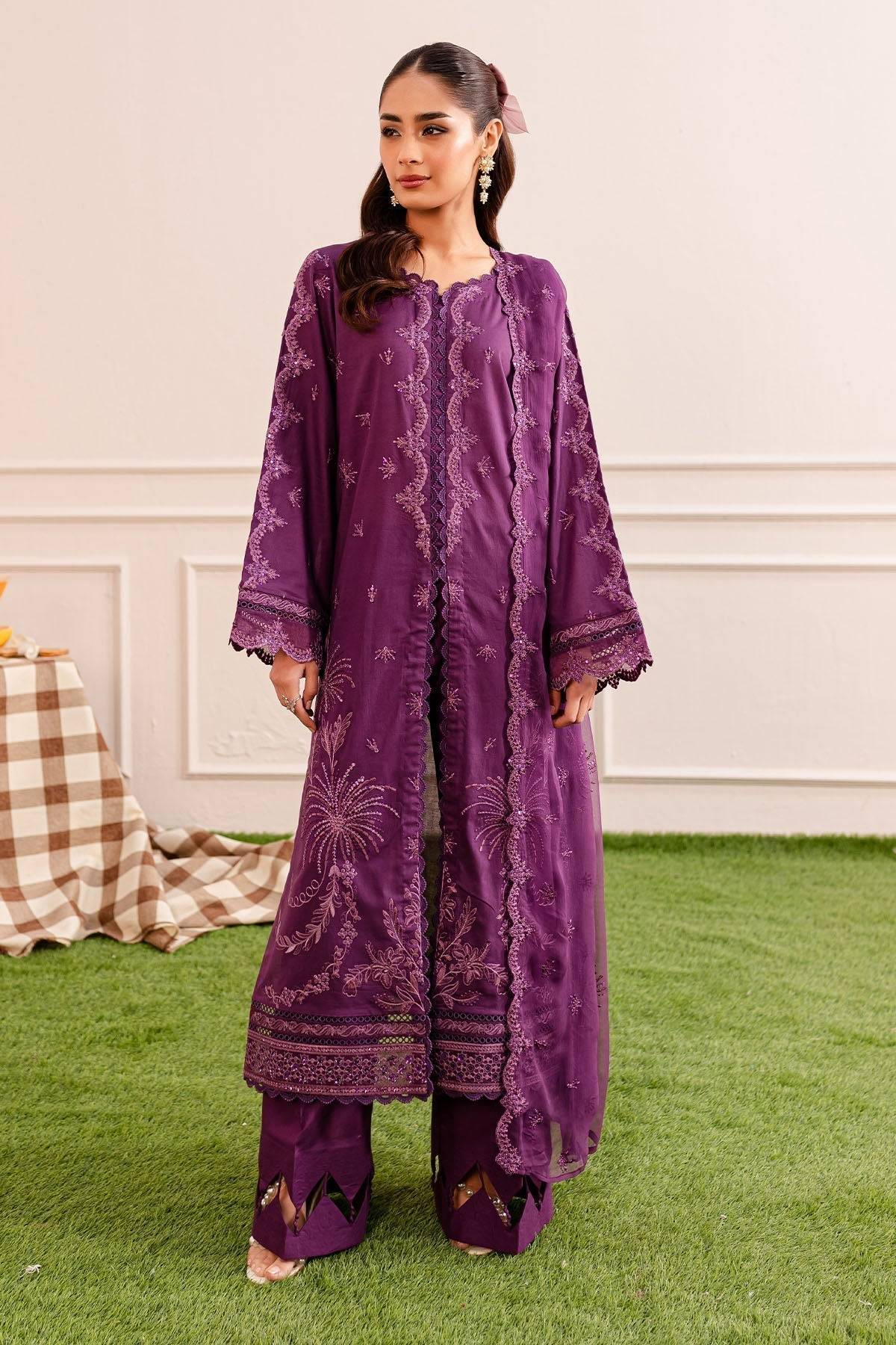 Nureh | Shades Of Summer | NP-465 - Pakistani Designer Dress - by Nureh | Type: Luxury - 100% Original at Saira Sultan