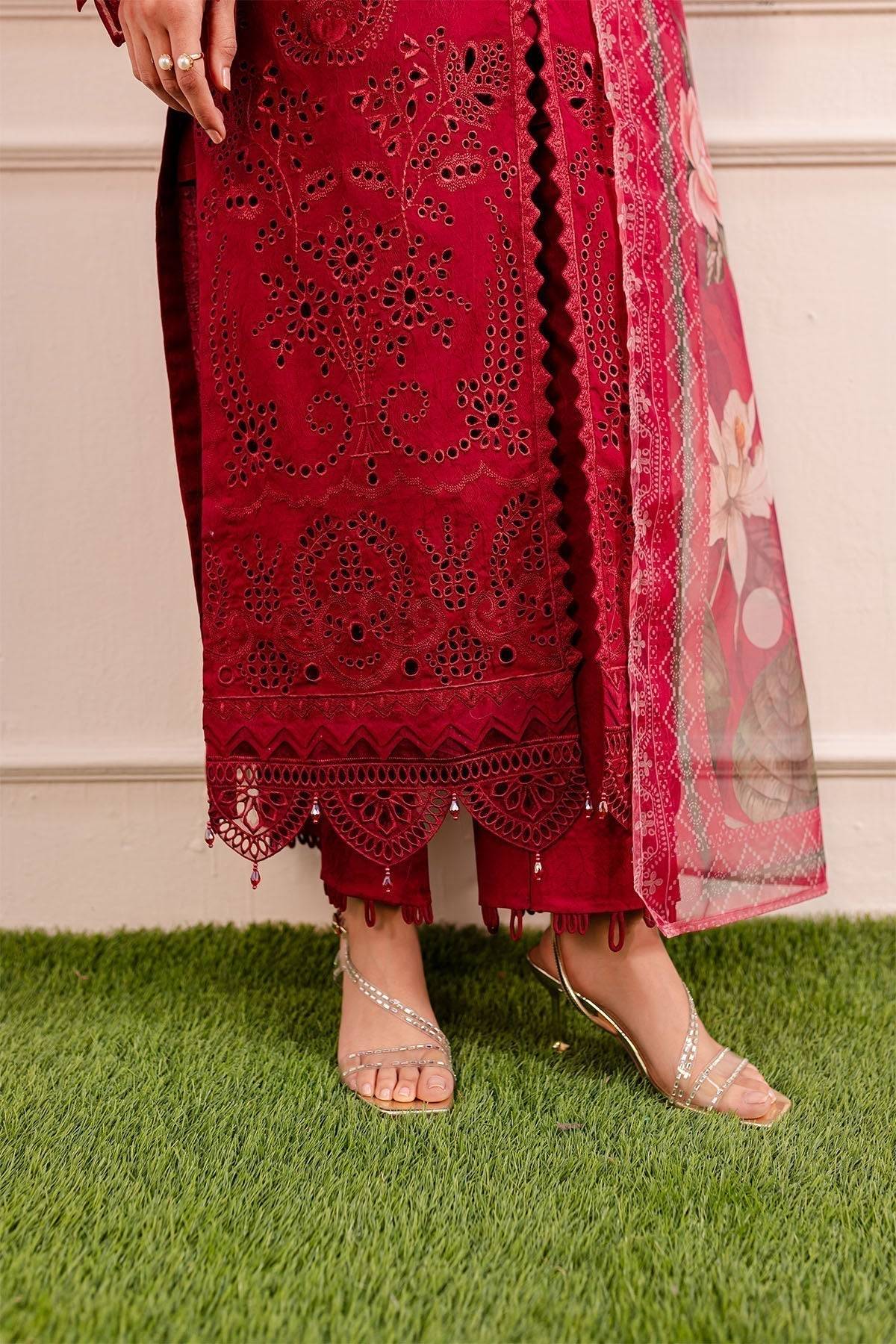 Nureh | Shades Of Summer | NP-482 - Pakistani Designer Dress - by Nureh | Type: Luxury - 100% Original at Saira Sultan