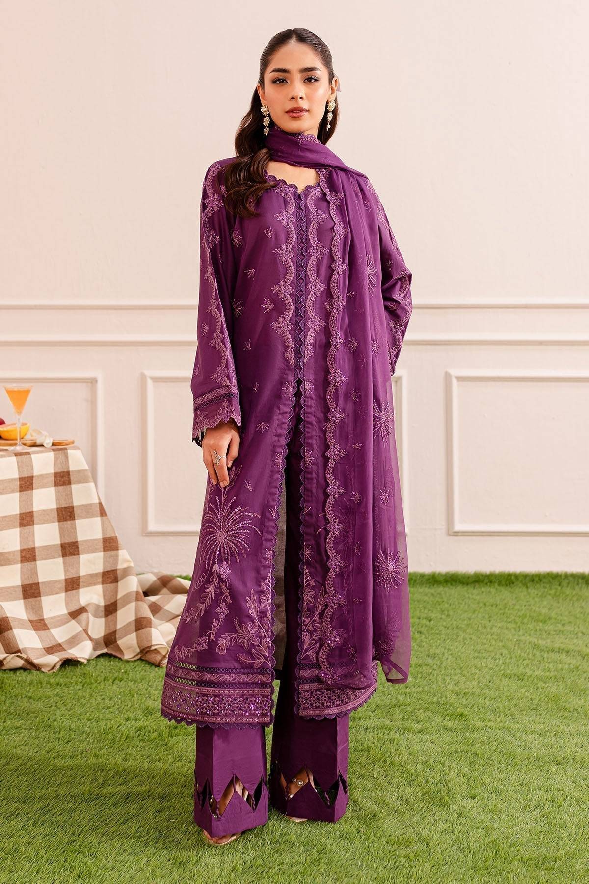 Nureh | Shades Of Summer | NP-465 - Pakistani Designer Dress - by Nureh | Type: Luxury - 100% Original at Saira Sultan