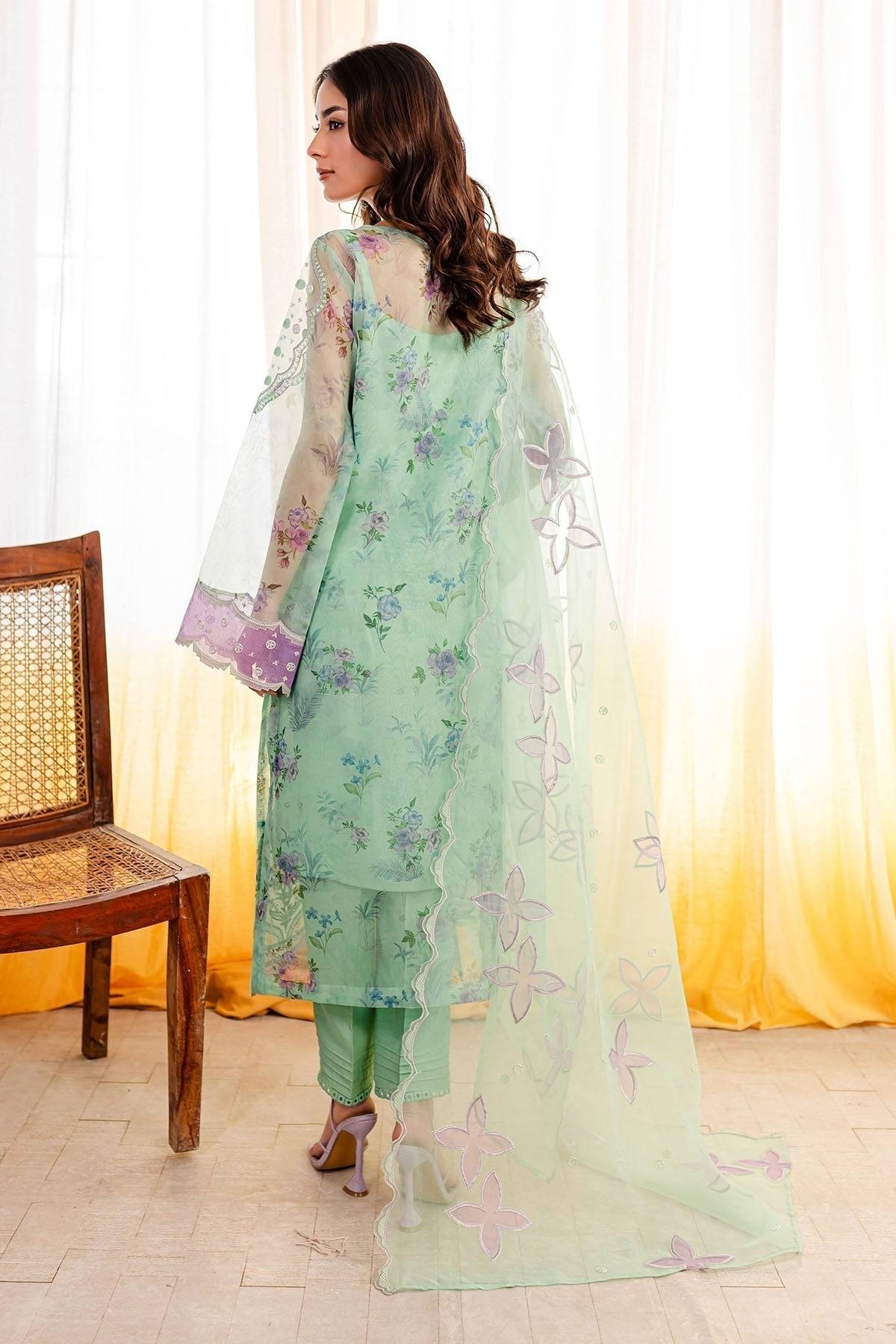 Nureh | Shades Of Summer | NP-491 - Pakistani Designer Dress - by Nureh | Type: Luxury - 100% Original at Saira Sultan