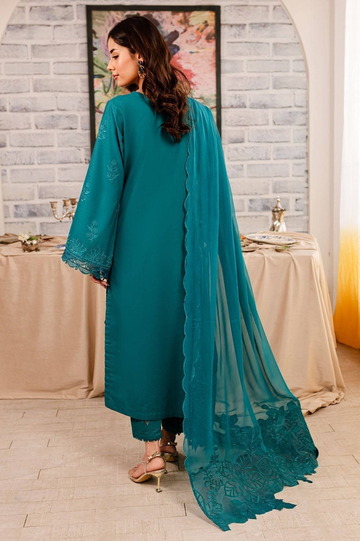 Nureh | Shades Of Summer | NP-495 - Pakistani Designer Dress - by Nureh | Type: Luxury - 100% Original at Saira Sultan