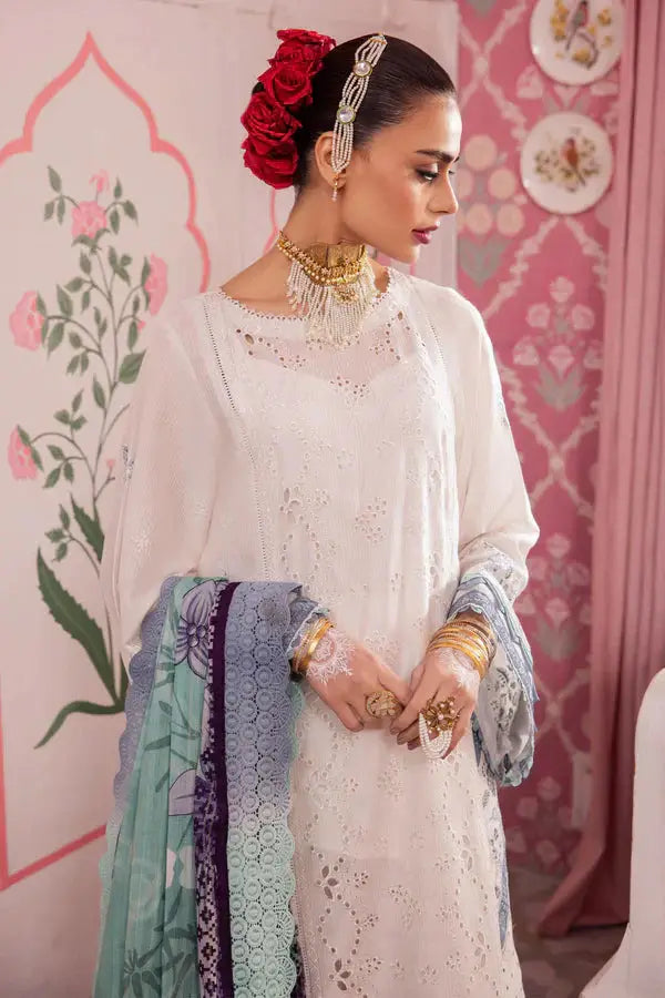 Nureh | Maya Lawn 24 | NS-112 - Pakistani Designer Dress - by Nureh | Type: Luxury - 100% Original at Saira Sultan