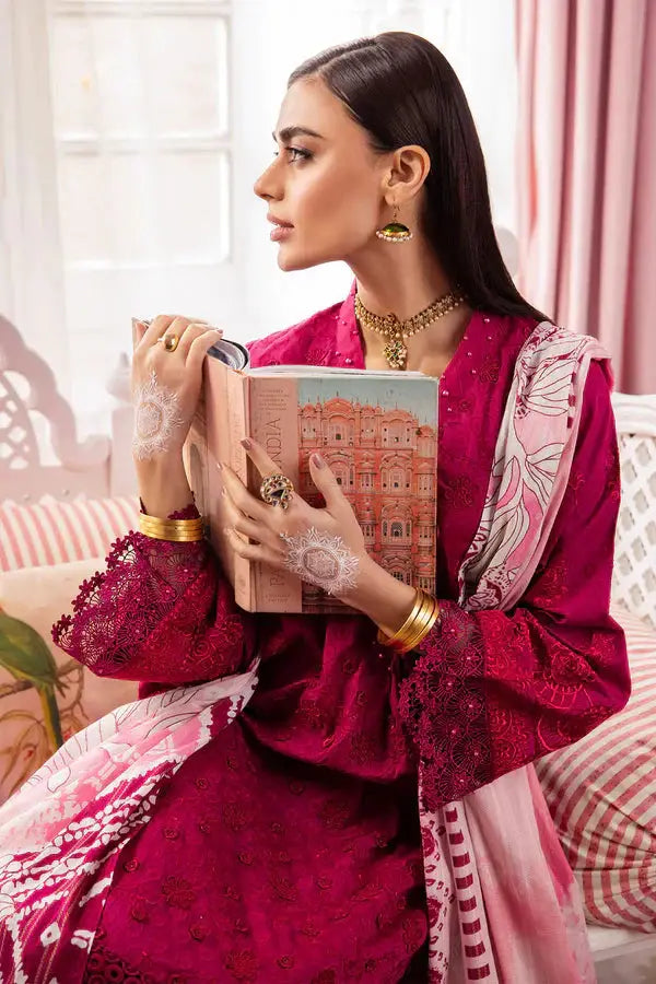 Nureh | Maya Lawn 24 | NS-109 - Pakistani Designer Dress - by Nureh | Type: Luxury - 100% Original at Saira Sultan