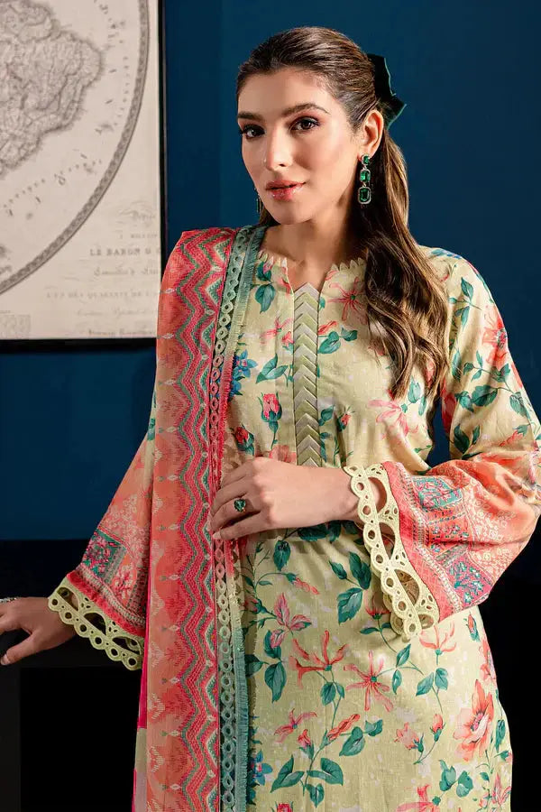 Nureh | Printed Lawn 24 | SP-97 - Pakistani Designer Dress - by Nureh | Type: Luxury - 100% Original at Saira Sultan