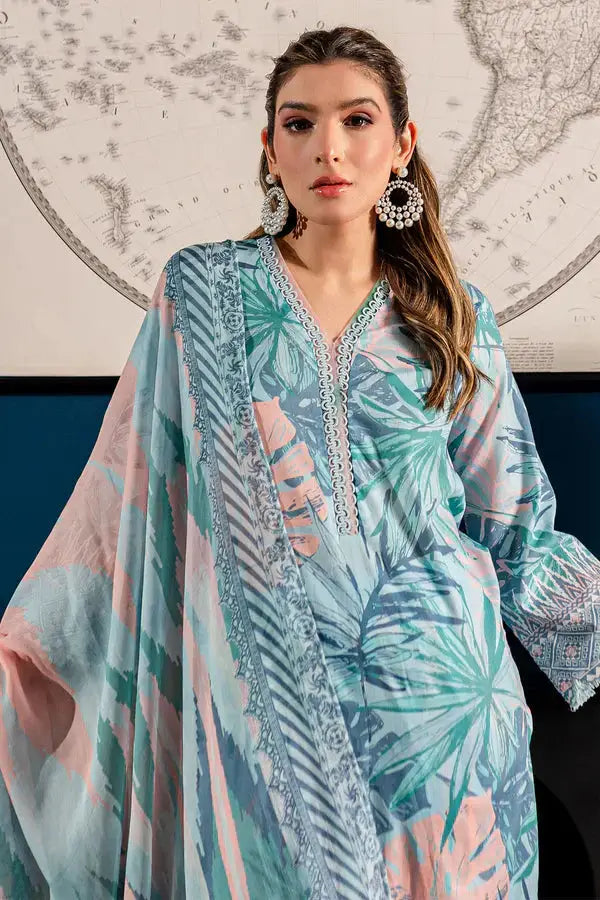 Nureh | Printed Lawn 24 | SP-96 - Pakistani Designer Dress - by Nureh | Type: Luxury - 100% Original at Saira Sultan