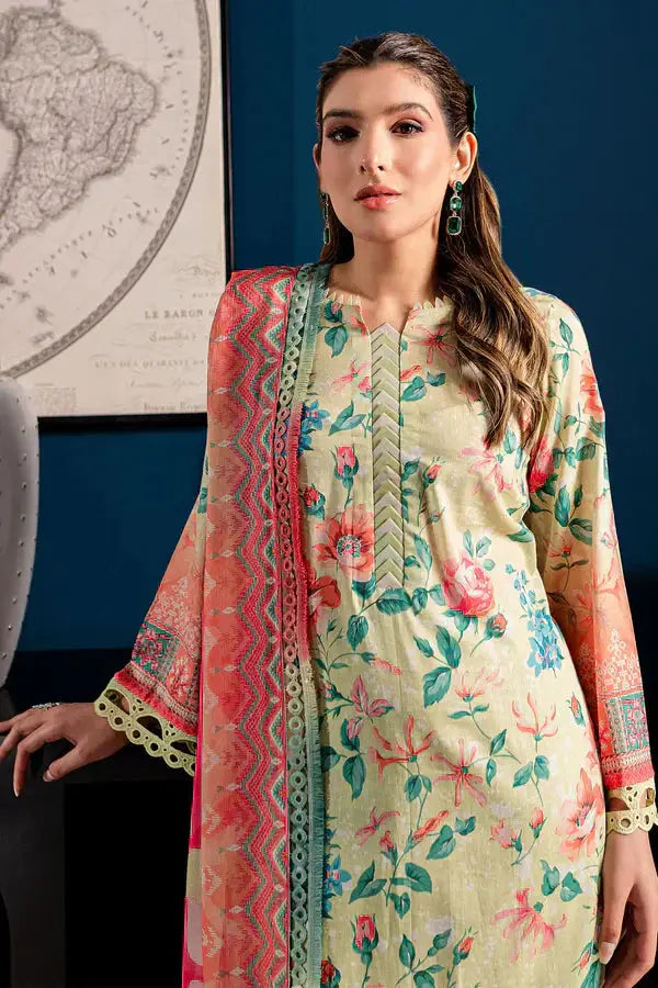 Nureh | Printed Lawn 24 | SP-97 - Pakistani Designer Dress - by Nureh | Type: Luxury - 100% Original at Saira Sultan