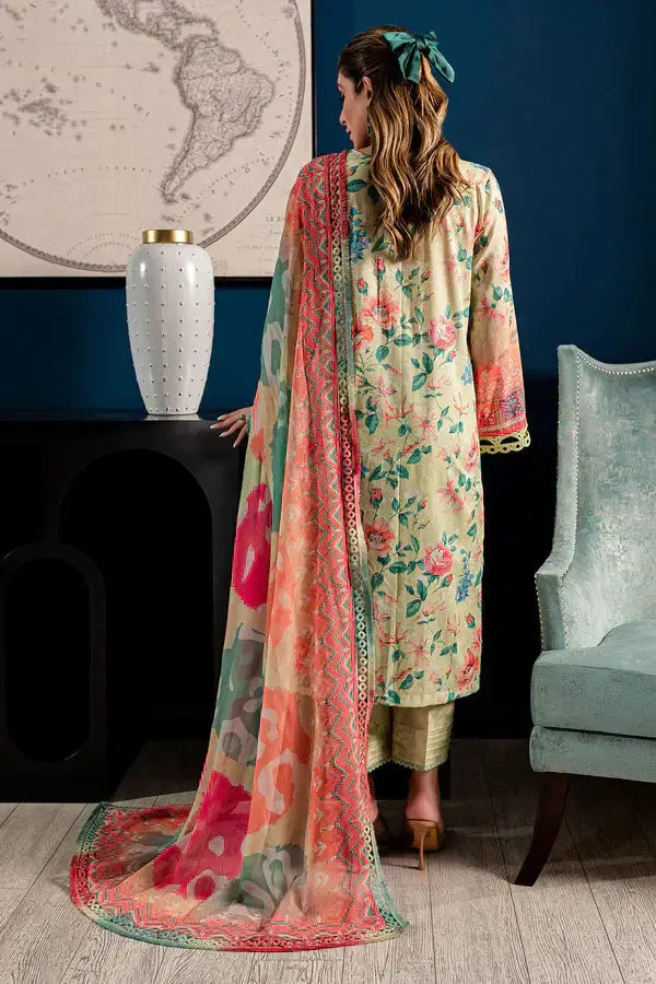 Nureh | Printed Lawn 24 | SP-97 - Pakistani Designer Dress - by Nureh | Type: Luxury - 100% Original at Saira Sultan