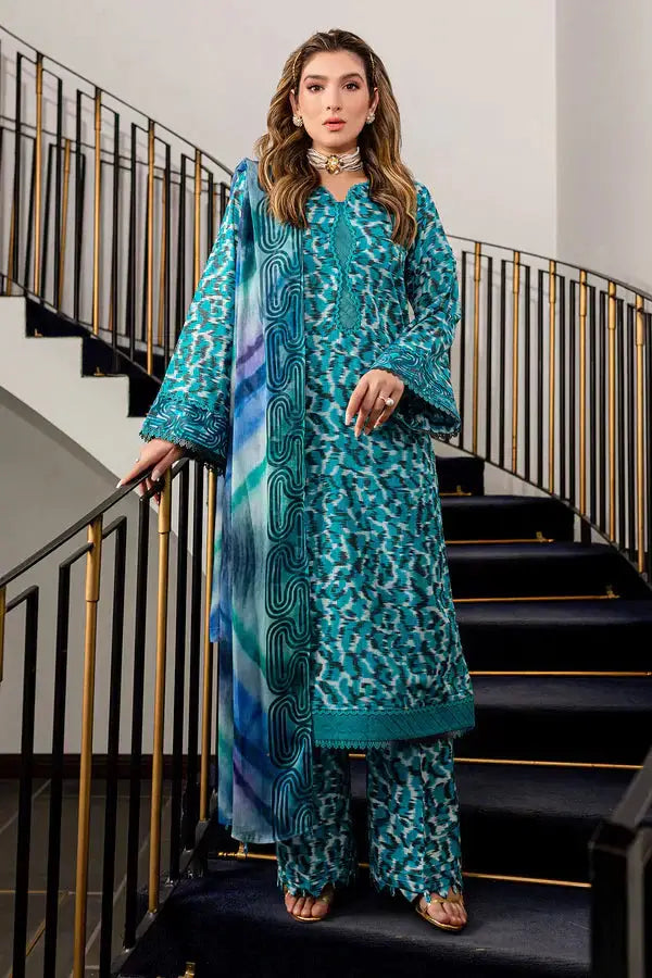 Nureh | Printed Lawn 24 | SP-92 - Pakistani Designer Dress - by Nureh | Type: Luxury - 100% Original at Saira Sultan