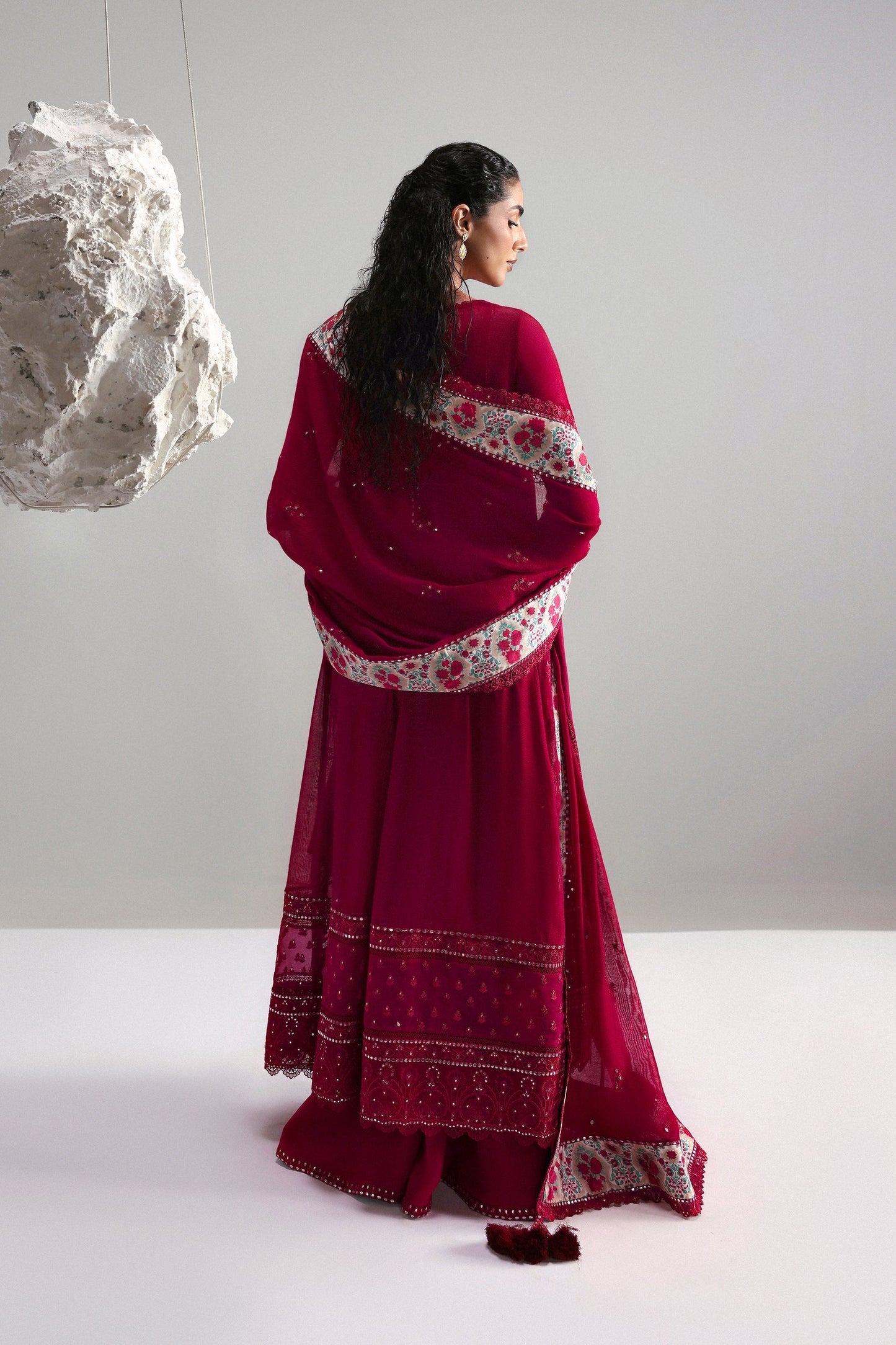 Afrozeh | Slate Ready to Wear | Roselith - Pakistani Designer Dress - by Afrozeh - Type : Ladies Clothes - 100% Original at Saira Sultan