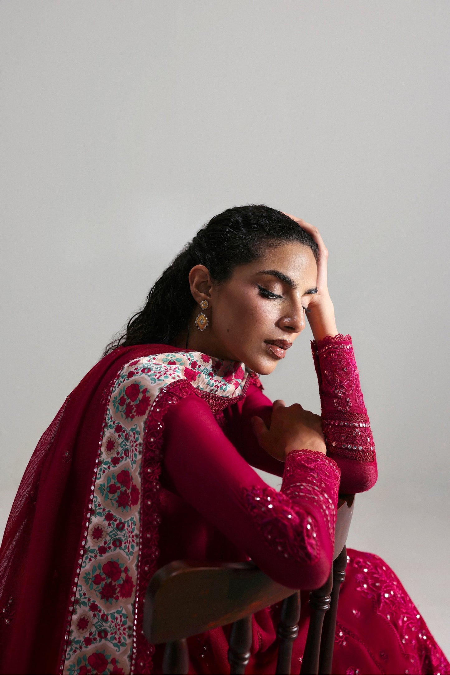 Afrozeh | Slate Ready to Wear | Roselith - Pakistani Designer Dress - by Afrozeh - Type : Ladies Clothes - 100% Original at Saira Sultan