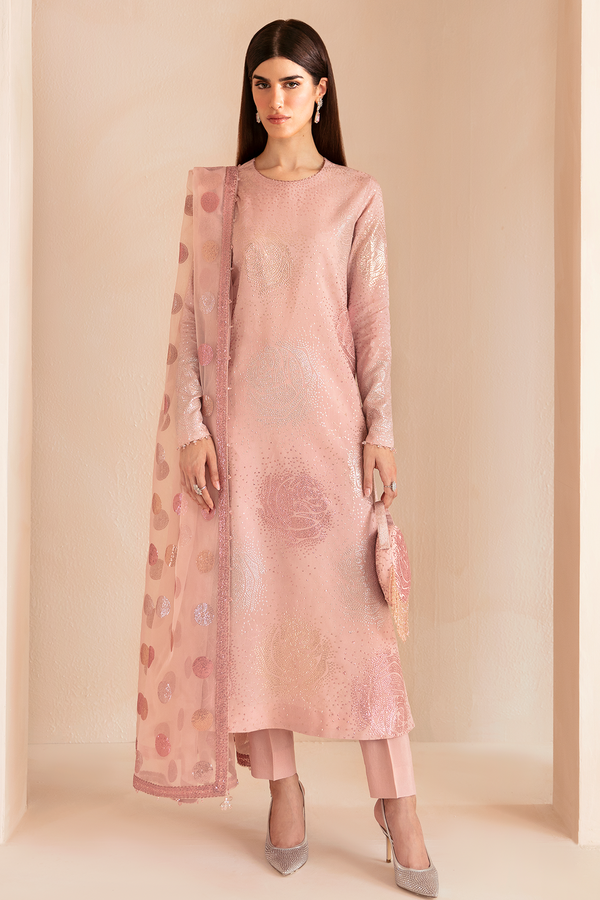 Jazmin | Formals Collection | Raw Silk UR-7032 - Pakistani Designer Dress - by Jazmin | Type: Formal - 100% Original at Saira Sultan