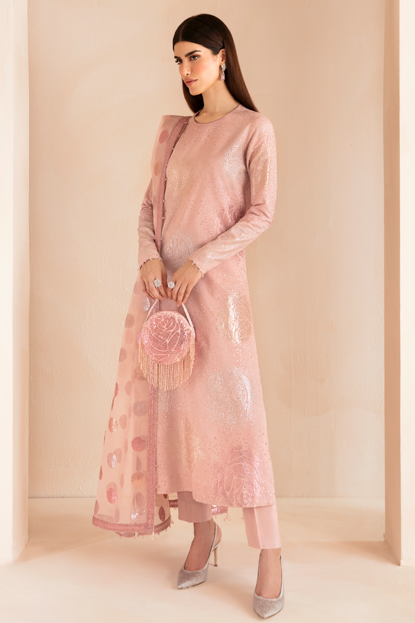 Jazmin | Formals Collection | Raw Silk UR-7032 - Pakistani Designer Dress - by Jazmin | Type: Formal - 100% Original at Saira Sultan