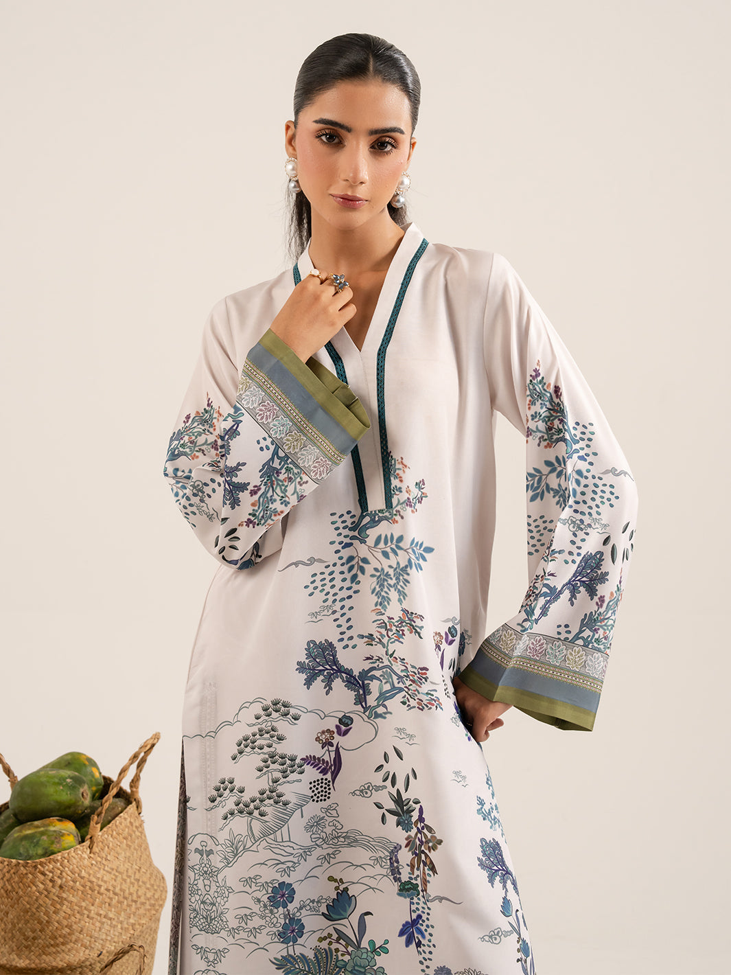 IZEL | Sunset street Pret | PETRA - Pakistani Designer Dress - by Izel - Type : Ladies Clothes - 100% Original at Saira Sultan