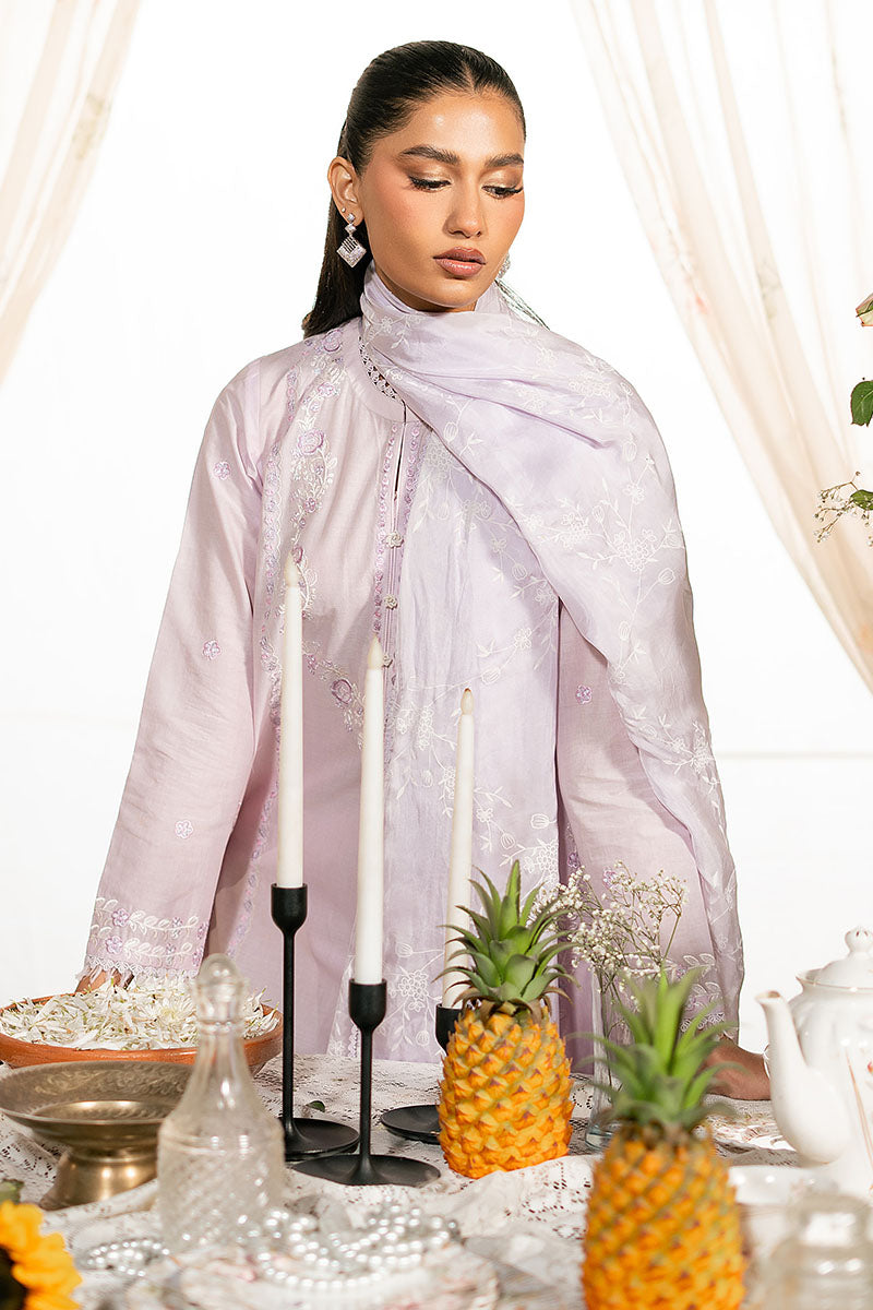 Cross Stitch | Mahiri Lawn 25 | ORCHID BLISS L Lilac Lawn