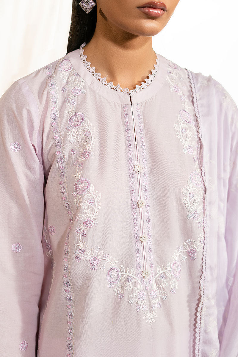 Cross Stitch | Mahiri Lawn 25 | ORCHID BLISS M Lilac Lawn