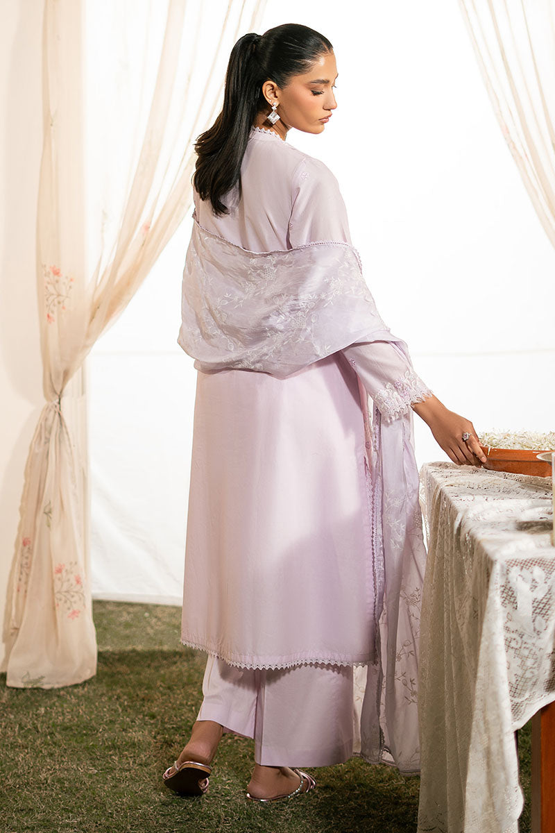 Cross Stitch | Mahiri Lawn 25 | ORCHID BLISS S Lilac Lawn