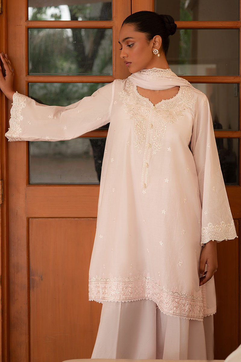 Cross Stitch | Mahiri Lawn 25 | CHERRY BLOSSOM XL Pink Lawn