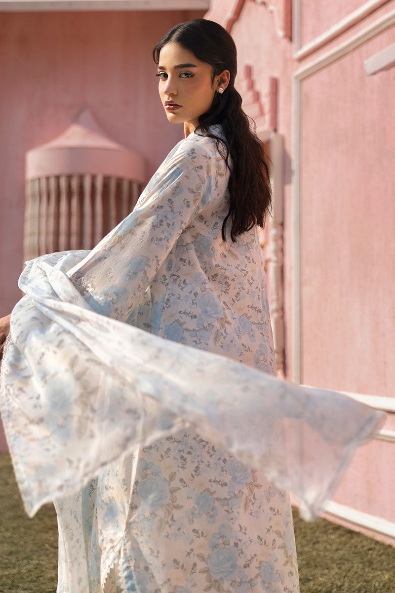 Cross Stitch | Premium Lawn 25 | MYSTIC HAZE L Lawn Ivory